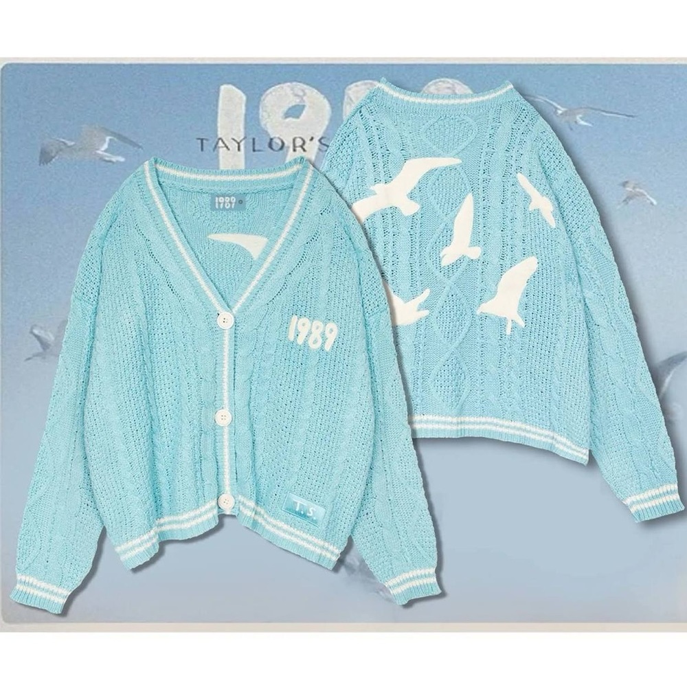 New in package | 1989 cardigan official | teal |